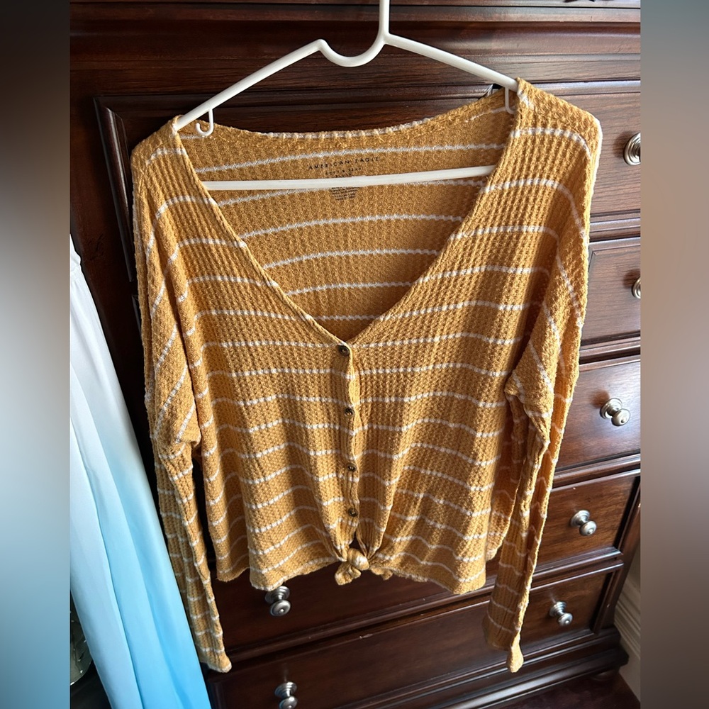 American Eagle Women’s Button Up Sweater